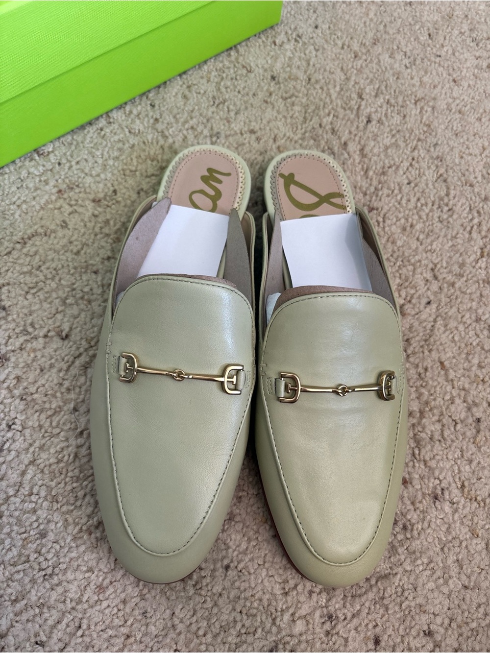 Never worn Sam Edelman Linnie Bit Mule in Pistachio - Picture 2 of 8
